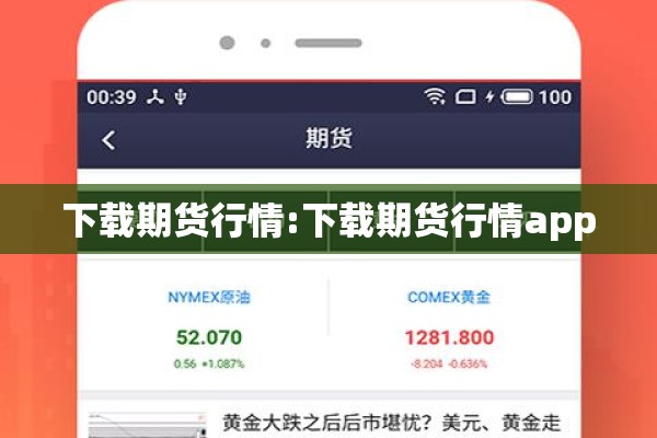 下载期货行情:下载期货行情app 下载期货行情:下载期货行情app