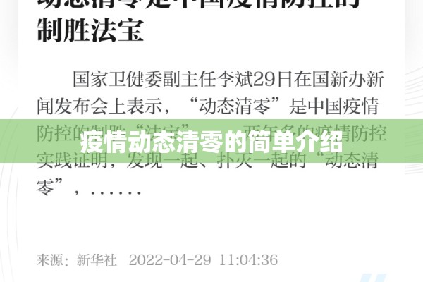 疫情动态清零的简单介绍 疫情动态清零的简单介绍