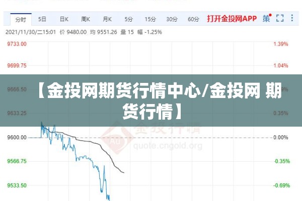 【金投网期货行情中心/金投网 期货行情】