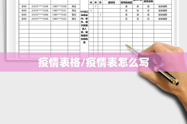疫情表格/疫情表怎么写 疫情表格/疫情表怎么写