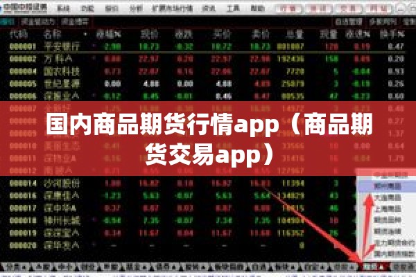 国内商品期货行情app(商品期货交易app) 国内商品期货行情app(商品期货交易app)