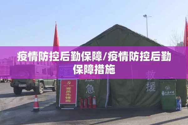 疫情防控后勤保障/疫情防控后勤保障措施 疫情防控后勤保障/疫情防控后勤保障措施