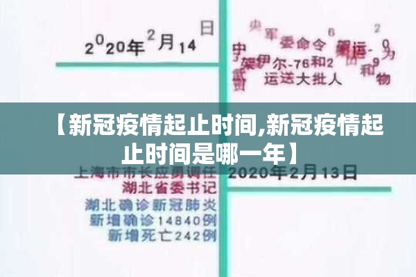 【新冠疫情起止时间,新冠疫情起止时间是哪一年】