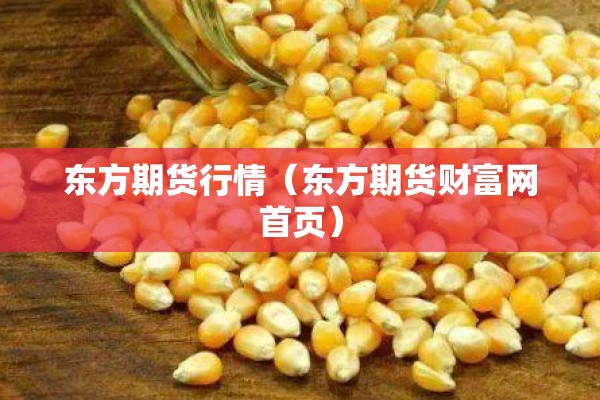 东方期货行情（东方期货财富网首页）